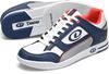Picture of Dexter Mens Royal Navy White Grey Bowling Shoes
