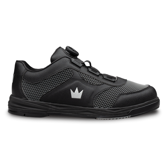Picture of Brunswick Men's Fury Black Right Hand Bowling Shoes