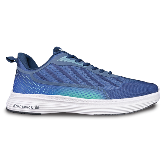 Picture of Brunswick Men's Prism Blue Bowling Shoes