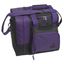 Picture of BSI Deluxe 1 Ball Single Tote Black Purple Bowling Bag